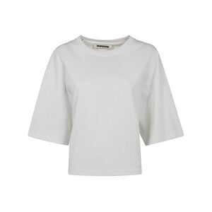 DARKPARK Women's Cropped Cotton T-Shirt Women WHITE T-Shirts & Tops